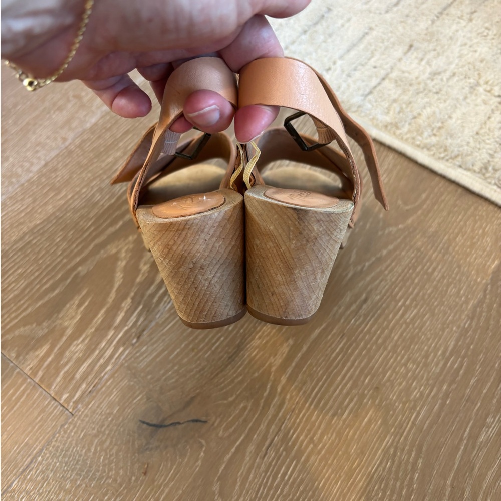 Madewell Tan Leather Sandals - Picture 7 of 8